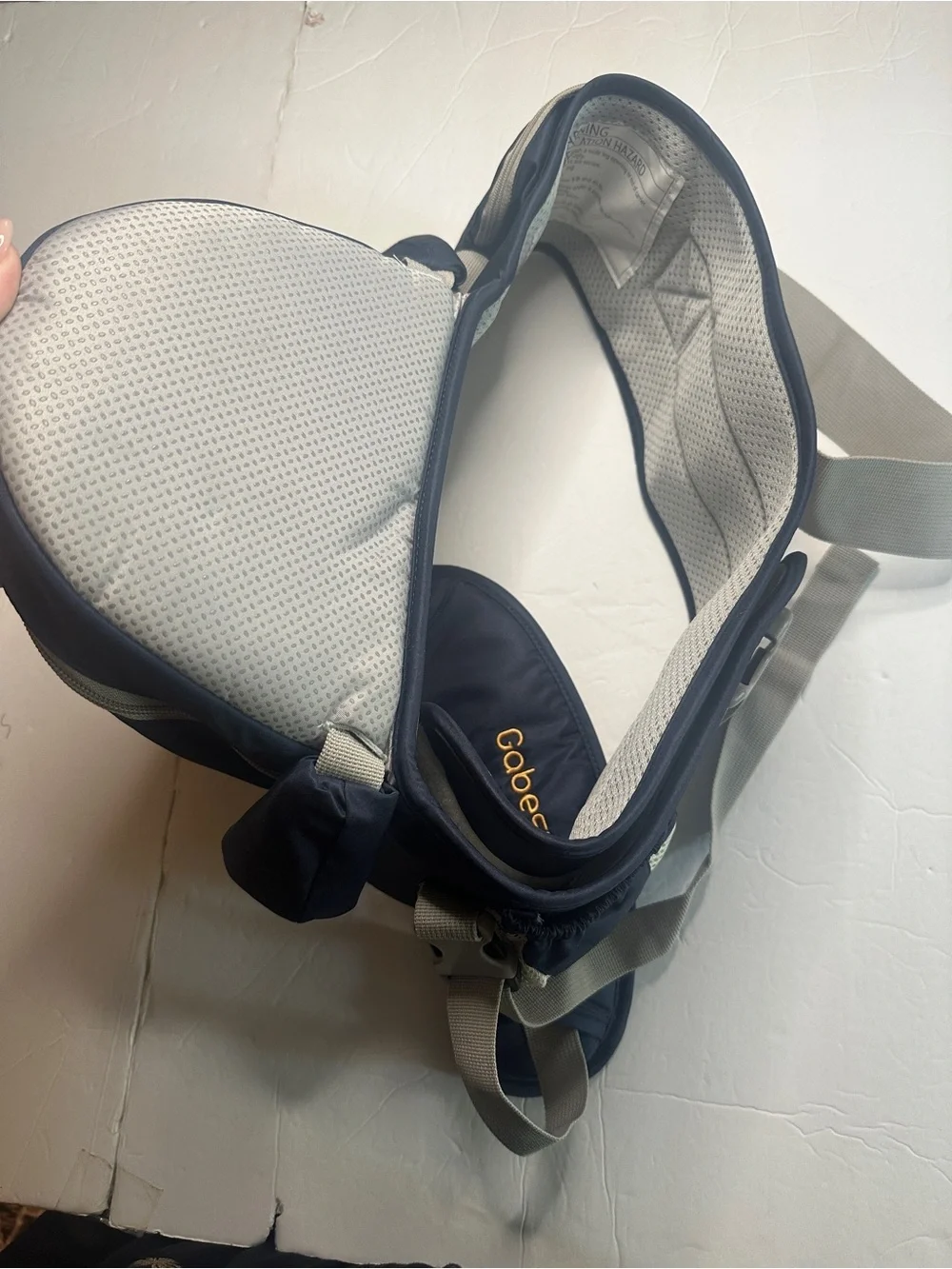 Gabesy Baby Hip Carried Blue